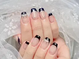 🦀️🦀️チップ長さだし＋カラーフレンチ/カラーグラデーション8980