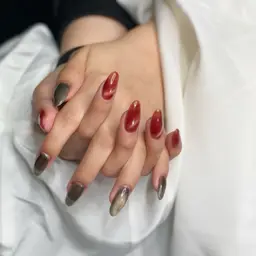 【M】長さだしチップワンカラー/マグネットOK/オフケア込・フィルイン対応