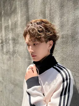 メンズカット+カラー+パーマ✂️🌈🌀（骨格に合わせたカットオシャレなカラーとパーマをご提供致します！）