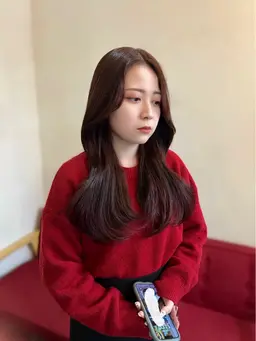 カット＋デザインカラー（ケアブリーチ）