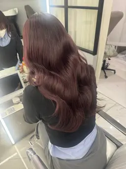 【🩵11/18限定クーポン️🩵】✨️うる艶ワンカラー➕ケアトリートメント※インナーカラー不可、ショート不可