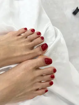 💠フットワンカラー【オフなし】💠¥5200　再来+指名料¥330［八王子/パラジェル登録店］