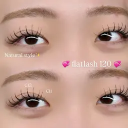 まつエク極上セーブル 100本💞/オフ込み✨《フラットラッシュ+1100円》