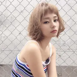 🧡カット+インナーカラー(ケアブリーチ、フルカラー込み)+4stepトリートメント#心斎橋#難波🧡