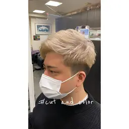 メンズカット＋ショートspa