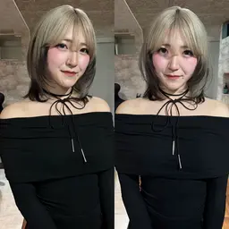 【ミニモ学割】インナーカラー+全体カラー+2stepトリートメント🐈⬛