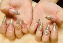 🌸ご新規様&オフなしの方限定🌸ラメグラデーションスカルプ💅✨