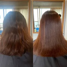 髪質改善酸性ストレート＋2stepTr