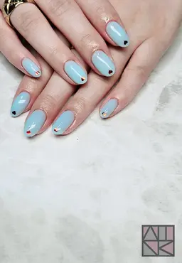 ソフトジェル他店オフ無料🌸シンプルアート