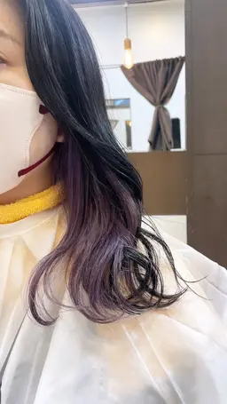 イヤリングカラー+バイカルテトリートメント