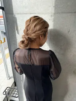 ヘアセット【アップスタイル】