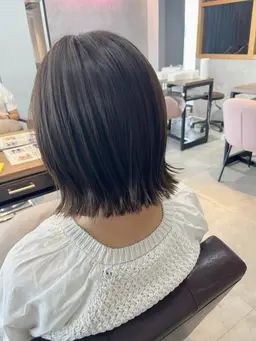 カット＋ケラチン超音波トリートメント𓇼