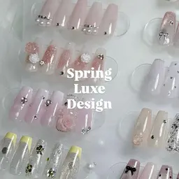 hand🧸【長さだし10本+定額 Luxe design】￥13900