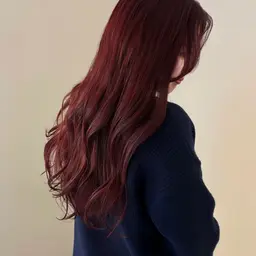 🎀整えカット+ブリーチなしダブルカラー+2stepトリートメント.⋆𝜗𝜚