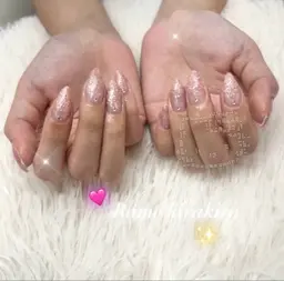 ラメグラデーション（オフなし）ハンド