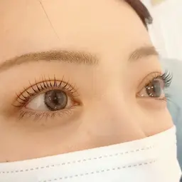 【ミニモ限定メニュー!!】まつ毛パーマ🍊補修トリートメント付き💝【最終19時~】