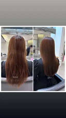 ‪💫髪質改善💫酸性ストレート【美髪矯正】