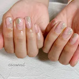 【オフあり限定】塗りかけネイル