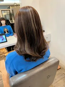 💙透明感艶カラー🩵