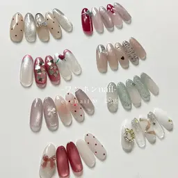 〈オフあり〉サンプル/ワンホンネイルコース💅