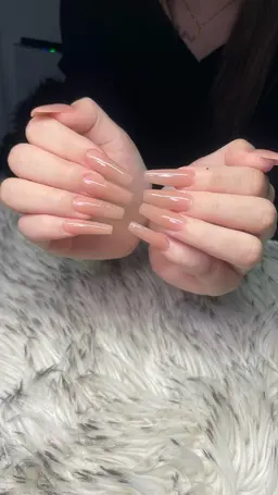 【ジュニアネイリスト】シンプルスカルプワンカラーorラメグラデーション