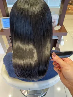 『圧倒的な手触り質感』カット＋髪質改善シルクストレート＋TOKIO ￥27900