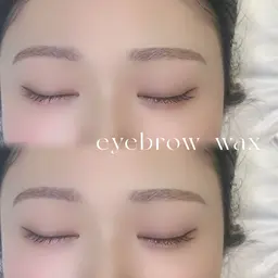 アイブロウワックス脱毛✧*｡(カット・間引き・メイク付✨️🎀)