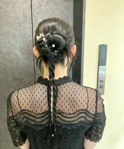 【人気No.1】お呼ばれヘアセット💐🤍ྀི