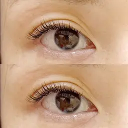 濃すぎない！ブラウンフラットラッシュ 120本まで