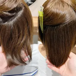 【自然なストレート🎀】カット+美髪ストレート+トリートメント