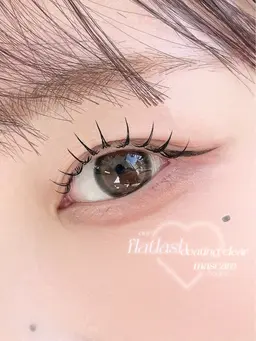 当日予約⭕️【Open価格🌟】福岡で1番可愛い束感マツエク🤍ご新規様フラットラッシュ120本🪽オフ無料2200オフ