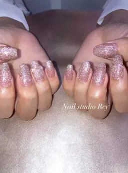 ご新規様クーポン🩵 ハンドネイル　フレンチ/パウダー/フラッシュ(ベース有り＋1000円)
