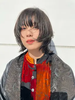 🫧ྀིカット🫧ྀི«🤎ྀིウルフカット»程よい抜け感顔まわりや毛先に動きを出して柔らかい揺れ感が出るシルエットに。