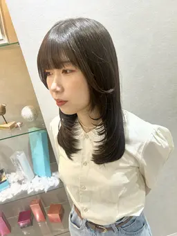 メンテナンスに⟡.·顔周りカット‪✂︎‬