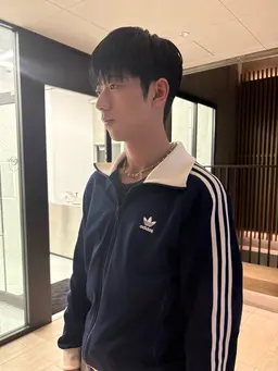 cut & 韓国式down perm ☪️♡