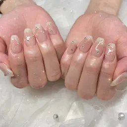 【1/26(月)13時​〜​限定‼️】非対面🌟ゆったり個室でパラジェルアートフリーまたは定額ネイル🩵オフなしの方はこちら