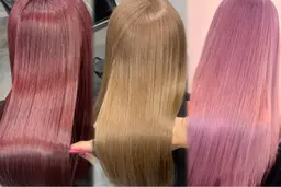 【シャンプーで落ちきらない独自のトリートメント】毛髪強化トリートメント／自社開発した独自の髪質改善