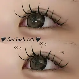 【付け足し○】🤍flat lush 120本🤍オフなし(75分程度