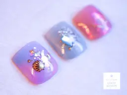 ■foot■オフ無料☆シンプルなサンプルから選ぶor親指つけ放題コース[堺/南大阪/なかもず/北花田/深井]