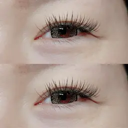 ◆自分史上最高の持ち◆【Wフラットラッシュ80束】　　　　　　　　　✨オフ無料！アイシャンプー+仕上コーティング付✨