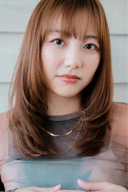 🩶艶カラー+レイヤーカット+トリートメント