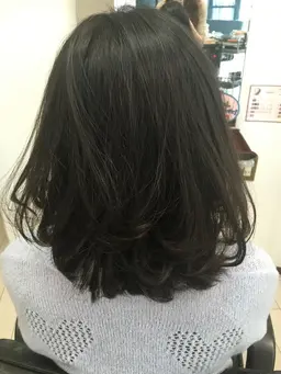 カット & ふんわりクリープパーマ