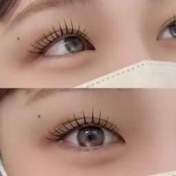 当店で大人気のアップワードラッシュ100本🎀🤍（似合わせデザインご案内可💓）