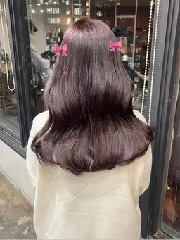 🎀ミニモ限定価格🎀ブリーチなし🤍モテツヤワンカラー＋トリートメント🤍