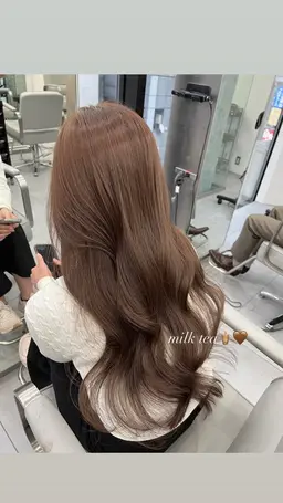 【営業後限定🦖⋆͛】ブリーチなしWカラー