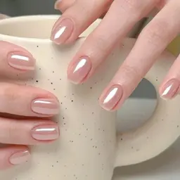 自爪 ⭐ミラーネイル