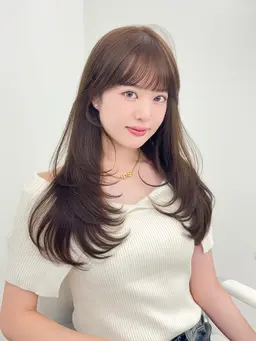 【❣️平日新規指名❣️】カット➕3step外部補修トリートメント➕韓国風巻き髪当日予約🙆‍♀️