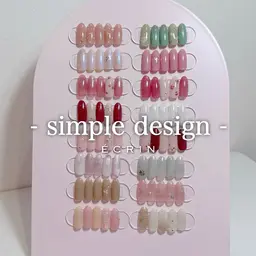 人気No.1 シンプルデザインコース💫