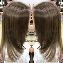 🎨色素改善シークレットハイライト🎨＋ケアカラー＋メンテカット＋TOKIOトリートメント💕#白髪ぼかし#ナチュナル