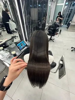 🫧うる艶ケアカラー🫧+トリートメント界のエルメス✨ケラチントリートメント🤍